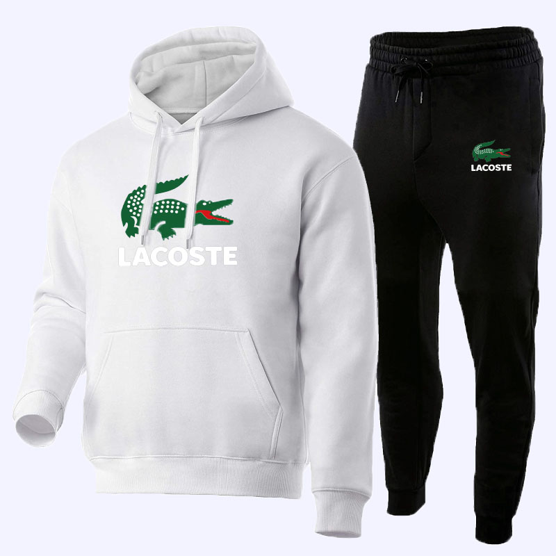 White Fashion Sportswear Print Split Joint Hooded Collar Long Sleeve Two Pieces
White Fashion Sportswear Print Split Joint Hooded Collar Long Sleeve Two Pieces