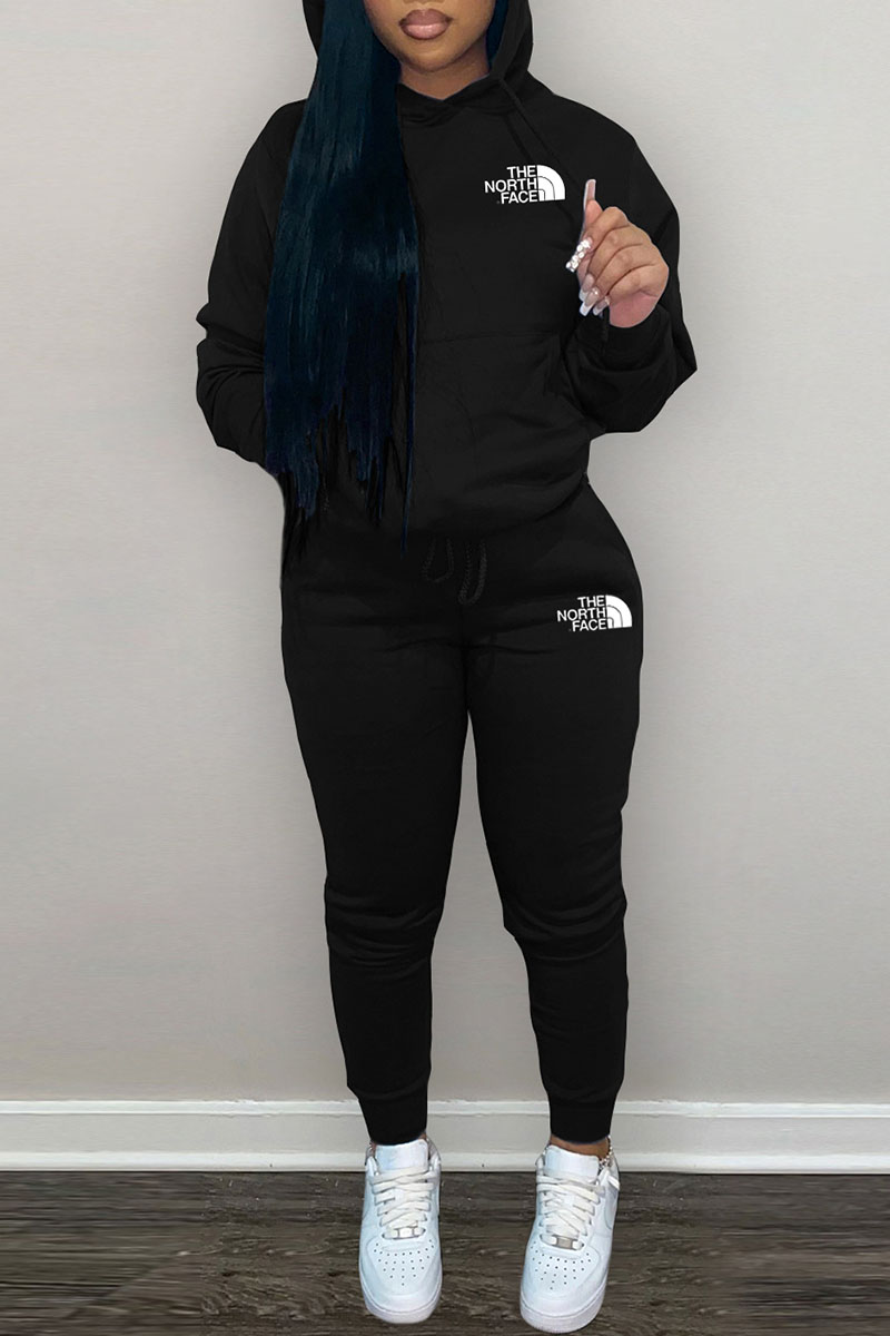 Black Fashion Casual Letter Split Joint Hooded Collar Long Sleeve Two Pieces
Black Fashion Casual Letter Split Joint Hooded Collar Long Sleeve Two Pieces