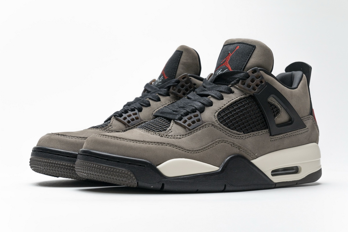 Travis Scott x Air Jordan 4 Olive Grey Black AJ4-882335 - SoleSnk