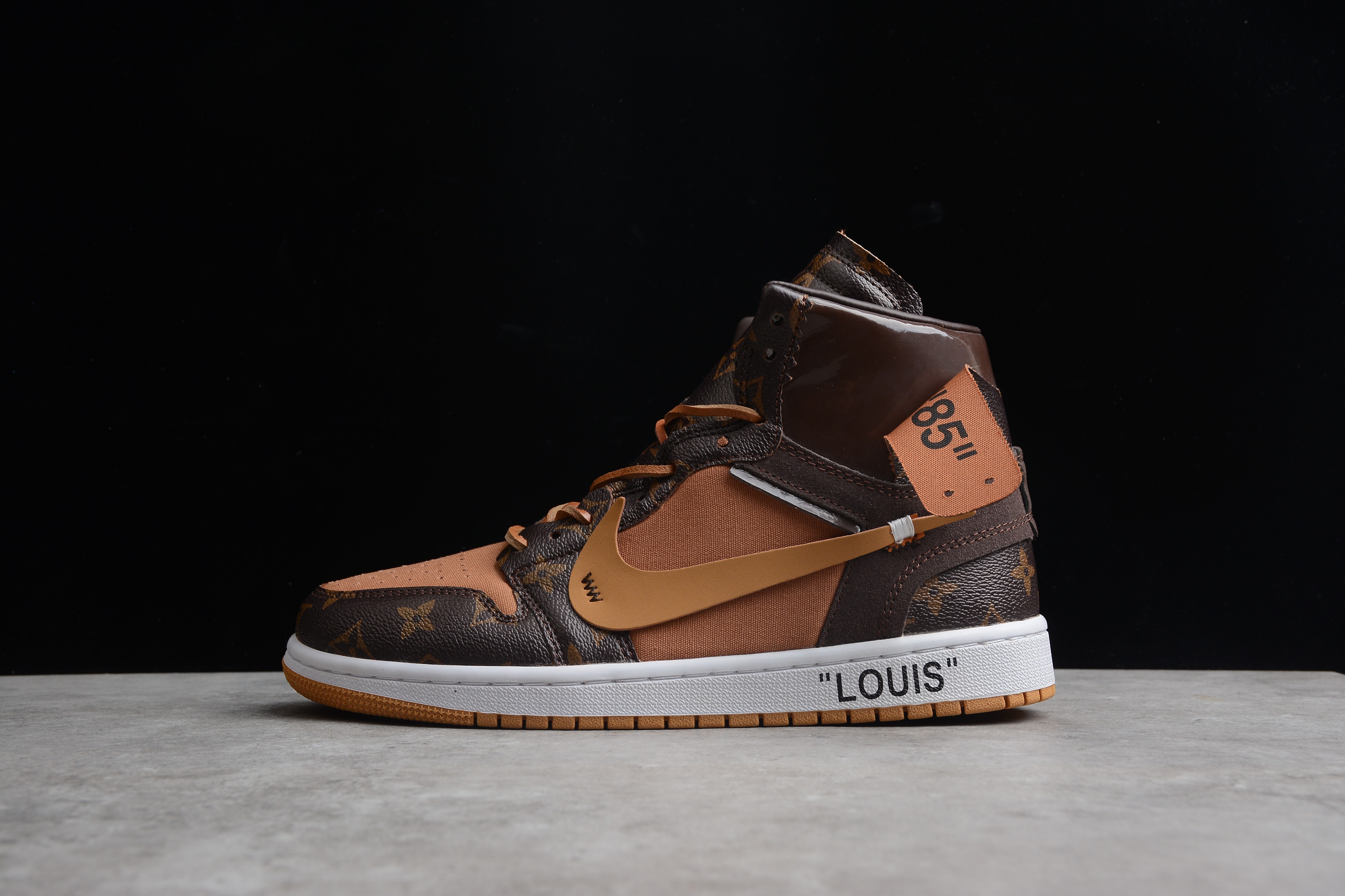 Louis Vuitton x Off-White x Air Jordan 1 Customs MENS AQ0818-202 – RPG KICK