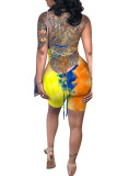 Lila Mode Sexy farbige Zeichnung rückenfreie ärmellose Slip-Strampler