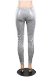 Apricot Mid Sequin Straight Pants