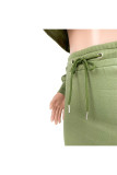 Trajes sexys de dos piezas para adultos, falda de cadera sólida, manga larga, color verde, moda
