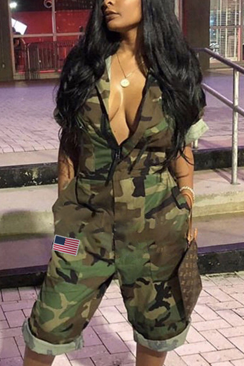 

Camouflage color Other Fashion Jumpsuits & Rompers