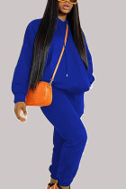 Синий павлин, модная повседневная одежда для взрослых из ацетатного волокна с принтом в стиле пэчворк, воротник с капюшоном и длинными рукавами, обычный рукав, обычные две части