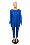 Calça Sportswear Azul Listrada Gola O Plus Size