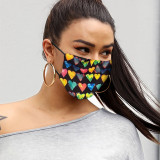 Proteção facial à prova de poeira básica de moda colorida