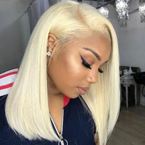 Gold Fashion Casual Solid Wigs