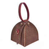 Brun Fashion Solid Zipper Design Crossbody Bag