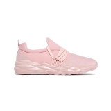 Zapatillas de deporte transpirables de color sólido informales de moda rosa