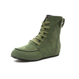 Verde Moda Casual Dulce Redondo Mantener Calientes Zapatos Cómodos