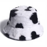 Cappello con stampa casual moda bianco nero