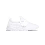 White Fashion Casual Solid Color Breathable Sneakers