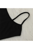 Черная сеть, сексуальная лоскутная однотонная юбка на бедре, двухсекционное платье с длинными рукавами
