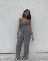 Black Striped Straight Pants  Jumpsuits & Rompers