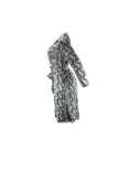 Zilverkleurige cardigan serpentine print print jassen en vesten met lange mouwen