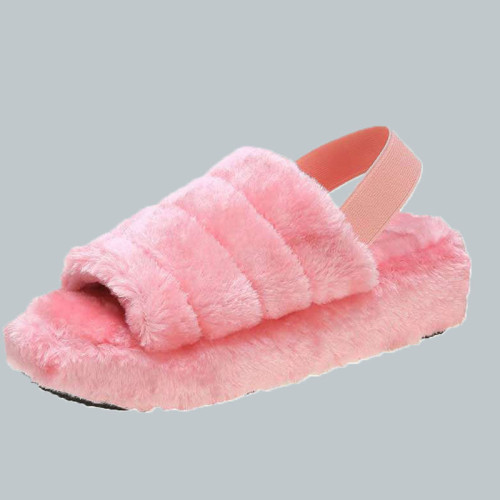 Chaussures confortables rondes décontractées à la mode roses