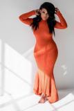 Khaki Street Fashion vuxen kepsärmad långärmad mandarinkrage asymmetrisk golvlång lapp