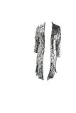 Silver cardigan serpentine Print Print Long Sleeve Coats & Cardigan