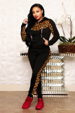 Камуфляж взрослый повседневный модный принт камуфляж пэчворк из двух частей костюмы леопардовый карандаш с длинным рукавом