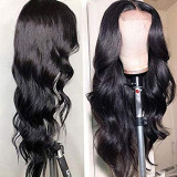 Black Fashion Casual Solid Hign-temperature Resistance Wigs