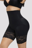 Apricot Fashion Sexy Solid Hip Lifting And Belly Shaping Safety Pants