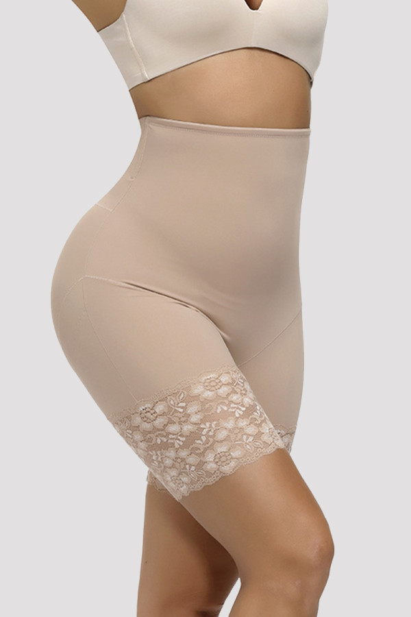 Apricot Fashion Pantalones de seguridad sexys y sólidos para levantar la cadera y moldear el vientre