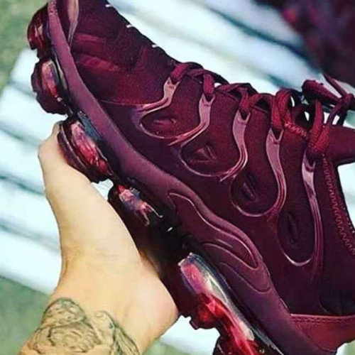 Burgundy Casual Sportswear Round Out Door Sport Shoes