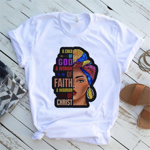 Multi-color Fashion Casual Print Basic O Neck Tops