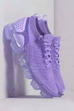 Chaussures de course de sport fermées en patchwork violet Street Sportswear