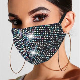 Máscara de perforación en caliente informal de moda de color