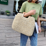 Brown Casual Street Solid Patchwork Bags