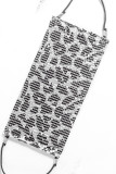Silver Street Leopard Metalltillbehör Dekorationsmask