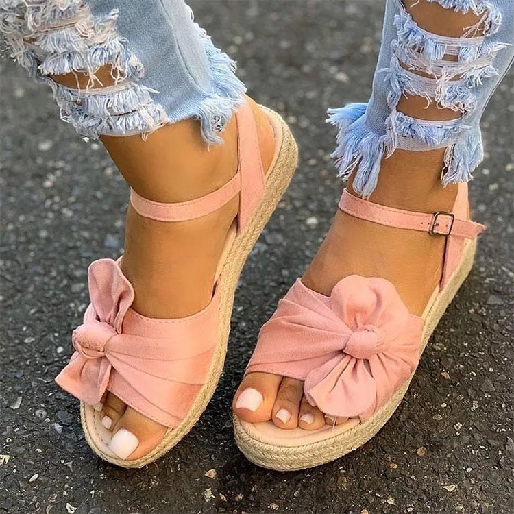 

Pink Casual Hollowed Out Split Joint Opend Out Door Shoes