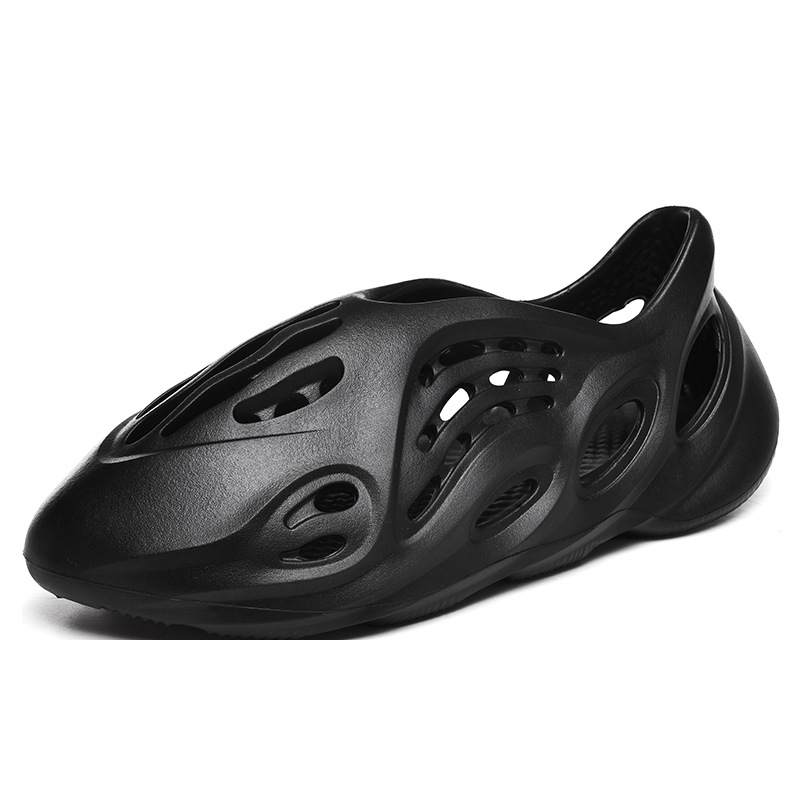 

Black Casual Street Hollowed Out Patchwork Closed Comfortable Out Door Shoes