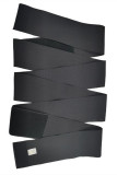 Tops abdominaux de ceinture de taille mince de femmes de couleur unie de mode noire