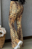 Estampado de leopardo Fashion Street Leopard Speaker Bottoms