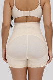 Apricot Fashion Sexy Solid Patchwork Bustiers