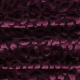 Пурпурные классические комбинезоны с круглым вырезом в стиле пэчворк с сексуальным принтом