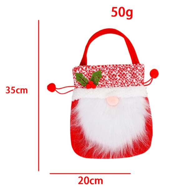 Disfraces de Papá Noel con estampado de hilo de dibujo de retazos para fiesta informal de día de Navidad rojo