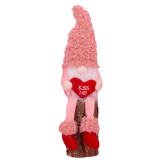 Rosafarbene Weihnachtstage, lässige Party-Patchwork-Kostüme mit Buchstabendruck