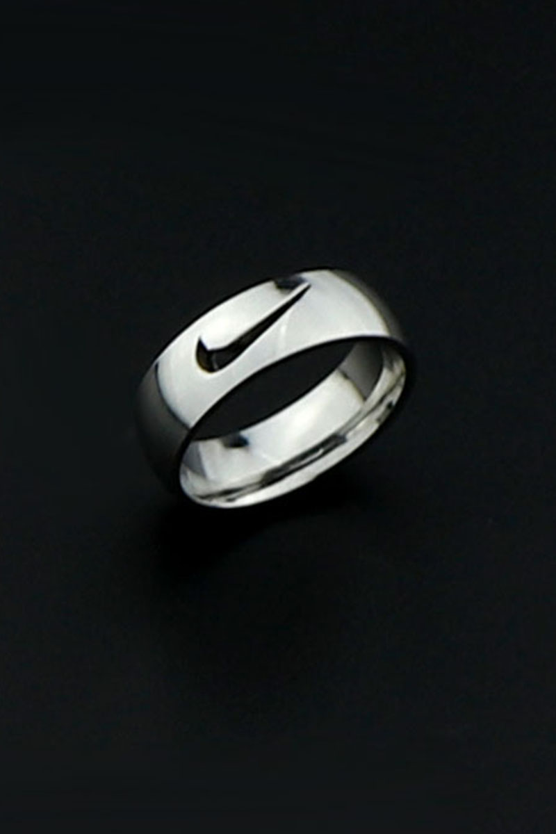

Silver Fashion Simplicity Geometric Hollowed Out Rings