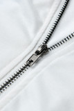 ブラックグレーファッションセクシープラスサイズ段階的変更プリントベーシックターンダウンカラープリントドレス