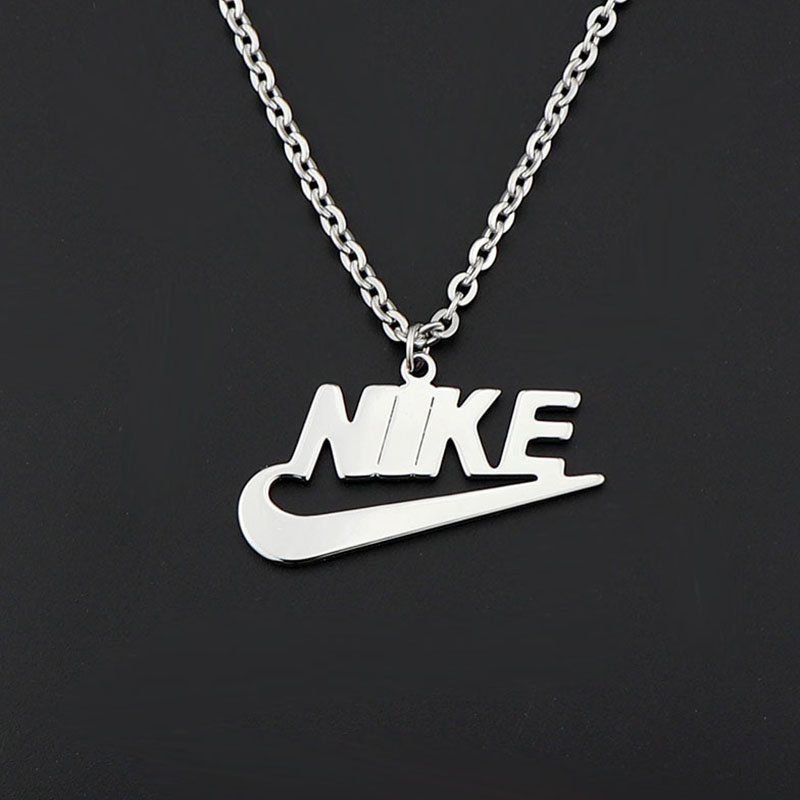 

Silver Fashion Simplicity Geometric Chains Letter Necklaces