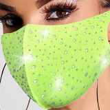 Rosa Mode Casual Patchwork Hot Drill Mask