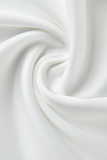Белые сексуальные прозрачные узкие комбинезоны с высоким воротником в стиле пэчворк