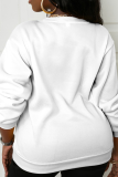 Белые модные топы в стиле пэчворк с винтажным принтом и буквой O