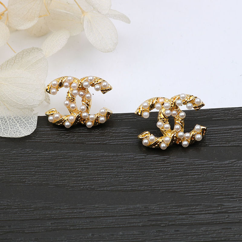 

Gold Fashion Simplicity Geometric Pearl Earrings