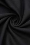 Черные сексуальные прямые комбинезоны в стиле пэчворк с горячим бурением и лямкой на шее