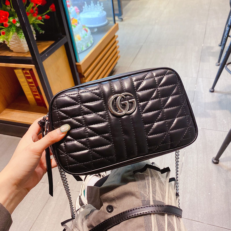 

Black Fashion Vintage Solid Split Joint Bags